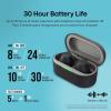 imageLG xboom Buds by william xboom Signature Sound by william with Graphene Drivers 3 Mic Active Noise Cancellation Up to 30 Hours of Battery IPX4 Water Resistant BlackBlack