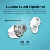 imageLG xboom Buds by william xboom Signature Sound by william with Graphene Drivers 3 Mic Active Noise Cancellation Up to 30 Hours of Battery IPX4 Water Resistant BlackWhite