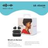 imageLG xboom Buds by william xboom Signature Sound by william with Graphene Drivers 3 Mic Active Noise Cancellation Up to 30 Hours of Battery IPX4 Water Resistant BlackBlack