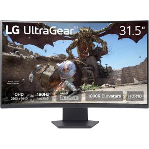 imageLG UltraGear QHD 27Inch Gaming Monitor 27GL83AB  IPS 1ms GtG with HDR 10 Compatibility NVIDIA GSYNC and AMD FreeSync 144Hz Black32 inch