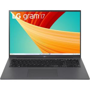 imageLG gram 17 Lightweight Laptop Intel 13th Gen Core i7 Evo Platform Windows 11 Home 32GB RAM 2TB SSD Gray