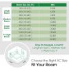 imageLG LW1024RSMX Window Conditioner WiFi Enabled wRemote 450 SqFt 4Way Air Deflection 3 Cooling and Fan Speeds 115V 10000 BTU White10 000 BTU
