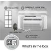 imageLG LW5024X Window Air Conditioner for Small Room 150 SqFt Quiet Operation 115V 5000 BTU White