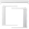 imageLG LW6024RSMX Window Air Conditioner WiFi Enabled wRemote for Small Room 260 SqFt Quiet Operation 115V 6000 BTU WhiteWhite