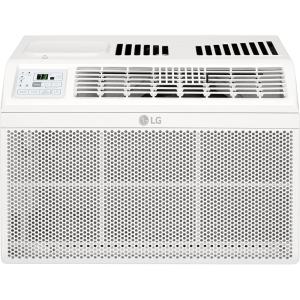 imageLG LW6024RSMX Window Air Conditioner WiFi Enabled wRemote for Small Room 260 SqFt Quiet Operation 115V 6000 BTU WhiteWhite