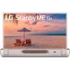 imageLG 27Inch Class StanbyMe 1080pPortable TouchScreenMonitor 27ART10AKPL Builtin Battery Full Swivel Rotation 60Hz Refresh Rate Calming BeigeStanbyMe Go