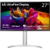 imageLG 27UP650KW 27inch Ultrafine 4K UHD 3840 x 2160 IPS Computer Monitor 60Hz 5ms DisplayHDR 400 Reader Mode Flicker Safe HDMI DisplayPort TiltHeightPivot Adjustable Stand White27inch and USBC