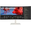 imageLG 38WR85QCW 38 inch Curved UltraWide WQHD Nano IPS VESADisplayHDR 600 144Hz 1ms USB TypeC 90W Computer Monitor NVIDIA GSYNC AMD FreeSync Premium Pro HDMI DisplayPort TiltHeightSwivel Stand White