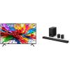 imageLG 65quot 2025 QNED92A 4K Smart TV and S90TR 713Channel OLED evo TV Matching Home Theater Soundbar with Rear Surround Speakers and Wireless Subwoofer Wow Orchestra Dolby Atmos65 Inches