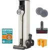 imageLG CordZero A937  Cordless Stick Vacuum Cleaner with AutoEmpty Base 120 Minute Runtime wExtra Rechargeable Battery Dual Floor Max Lightweight Powerful Cleaning for Carpet Hardwood Pet HairSand Beige A939kbgs