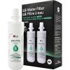 imageLG LT700P 6 Month  200 Gallon Capacity Replacement Refrigerator Water Filter NSF42 and NSF53 ADQ36006101 ADQ36006113 ADQ75795103 or AGF80300702  White  Single2 Pack