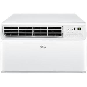 imageLG 10000 BTU Window Air Conditioners 2023 New Dual Inverter Remote WiFi Enabled App UltraQuiet Washable Filter Cools 450 SqFt AC Unit air conditioner Easy Install White LW1022FVSM