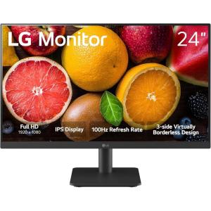 imageLG 27MP400B 27 Inch Monitor Full HD 1920 x 1080 IPS Display with 3Side Virtually Borderless Design AMD FreeSync and OnScreen Control  BlackTilt Stand  100Hz refresh rate