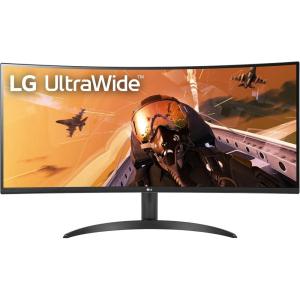 imageLG 34WP60CB 34Inch 219 Curved UltraWide QHD 3440x1440 Gaming Computer Monitor with 160Hz sRGB 99 Color Gamut and HDR 10 AMD FreeSync Premium and 3Side Virtually Borderless Screen TiltBlack