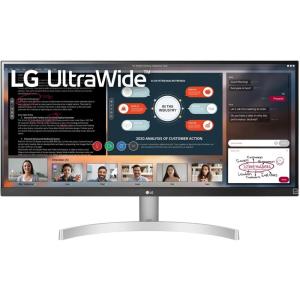 imageLG 34WQ650W 34 Inch 219 UltraWide Full HD 2560 x 1080 100Hz IPS Monitor 100Hz Refresh Rate with RGB 99 Color Gamut VESA DisplayHDR 400 USB TypeC AMD FreeSync TiltHeight Adjustable Stand29inch