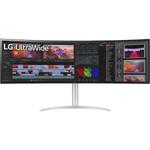 imageLG 49WQ95CW 49 Inch 329 Curved UltraWide DQHD 5120 x 1440 Nano IPS Monitor NVIDIA GSYNC Compatible ampamp AMD FreeSync Premium Pro HDMI 21 ampamp USB TypeC 90W PD TiltHeightSwivel AdjustableUltraWide 49WQ95CW
