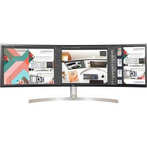 imageLG 49WQ95CW 49 Inch 329 Curved UltraWide DQHD 5120 x 1440 Nano IPS Monitor NVIDIA GSYNC Compatible ampamp AMD FreeSync Premium Pro HDMI 21 ampamp USB TypeC 90W PD TiltHeightSwivel AdjustableUltraWide 49WL95CWY