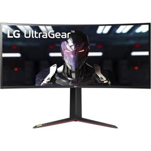 imageLG 49quot UltraGear DQHD 5120x1440 Curved Gaming Monitor 240Hz 1ms VESA DisplayHDR 1000 HDMI 21 DisplayPort 4Pole HP Out DTS HPX AMD FreeSync Premium Pro TiltSwivelHeight Stand Black34 Inch