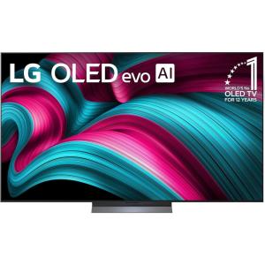 imageLG 55Inch Class OLED evo AI 4K C5 Series Smart TV wDolby Atmos Dolby Vision HDR10 AI Super Upscaling 4K Filmmaker Mode Wow Orchestra Alexa Builtin OLED55C5PUA 202577 Inches