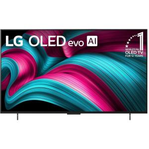 imageLG 55Inch Class OLED evo AI 4K C5 Series Smart TV wDolby Atmos Dolby Vision HDR10 AI Super Upscaling 4K Filmmaker Mode Wow Orchestra Alexa Builtin OLED55C5PUA 202542 Inches