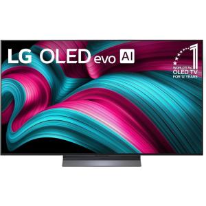 imageLG 55Inch Class OLED evo AI 4K C5 Series Smart TV wDolby Atmos Dolby Vision HDR10 AI Super Upscaling 4K Filmmaker Mode Wow Orchestra Alexa Builtin OLED55C5PUA 202555 Inches