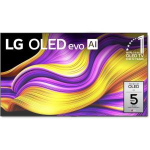 imageLG 55Inch Class OLED evo AI 4K G5 Series Smart TV wDolby Atmos Dolby Vision HDR10 AI Super Upscaling 4K Filmmaker Mode Wow Orchestra Alexa Builtin OLED55G5WUA 202597 Inches