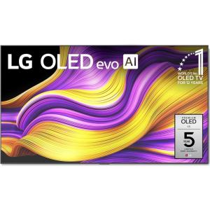 imageLG 55Inch Class OLED evo AI 4K G5 Series Smart TV wDolby Atmos Dolby Vision HDR10 AI Super Upscaling 4K Filmmaker Mode Wow Orchestra Alexa Builtin OLED55G5WUA 202577 Inches