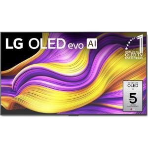 imageLG 55Inch Class OLED evo AI 4K G5 Series Smart TV wDolby Atmos Dolby Vision HDR10 AI Super Upscaling 4K Filmmaker Mode Wow Orchestra Alexa Builtin OLED55G5WUA 202555 Inches