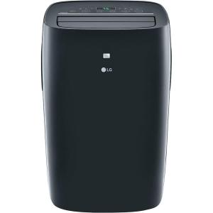 imageLG 8000 BTU Smart Portable Air Conditioner 115V Cools 350 SqFt 14 x 25 Room Size Portable Air Conditioner for Home with Voice Control Works ThinQ Amazon Alexa and Hey GoogleGray
