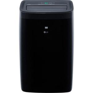 imageLG 8000 BTU Smart Portable Air Conditioner 115V Cools 350 SqFt 14 x 25 Room Size Portable Air Conditioner for Home with Voice Control Works ThinQ Amazon Alexa and Hey GoogleBlack