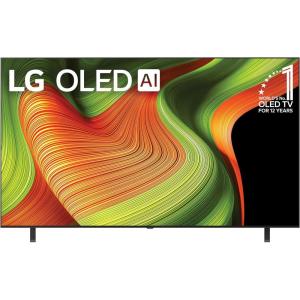 imageLG 83Inch Class OLED AI 4K B5 Series Smart TV wDolby Atmos Dolby Vision HDR10 AI Super Upscaling 4K Filmmaker Mode Wow Orchestra Alexa Builtin OLED83B5PUA 202583 Inch