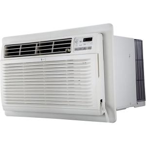imageLG 9800 BTU Through the Wall Air Conditioner 230208V Cools up to 440 Sq Ft for Bedroom Living Room Apartment with Remote 3 Cool ampamp Fan Speeds Wall AC Unit WhiteWhite