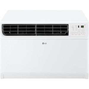 imageLG LW1522FVSM Window Conditioner with Dual Inverter Technology WiFi Enabled wRemote Ultra Quiet Operation 700 SqFt 4Way Air Deflection 3 Cooling and Fan Speeds 115V 14000 BTU WhiteWhite