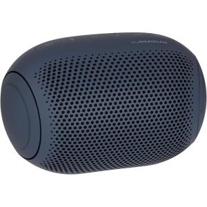 imageLG XBOOM Go Speaker PL2 Jellybean Portable Wireless Bluetooth Big Bass Sound by Meridian WaterResistant Sound Boost EQ 10 Hour Battery Life  BlackBlack