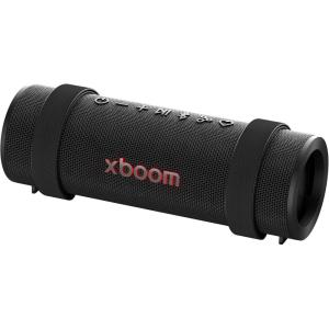 imageLG xboom Grab by william xboom Signature Sound Portable Bluetooth Speaker up to 20 Hours of Playback IP67 Dust and Water Resistant MILSTD 810H Durability Adjustable Carrying Strapxboom Grab