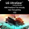 imageLG 27GS40WB 27Inch Ultragear FHD 1920 x 1080 Gaming Monitor 180Hz HDR10 AMD FreeSync HDMI DisplayPort HP Out Black
