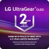 imageLG 27GS95QE 27inch Ultragear OLED Gaming Monitor QHD 1440p 240Hz 003ms DisplayHDR True Black 400 AMD FreeSync Premium Pro NVIDIA GSync HDMI 21 DisplayPort TiltHeightSwivel Stand Black