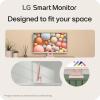 imageLG 27SR50FP Smart Monitor 27Inch FHD 1920x1080 IPS Display webOS 23 HDR 10 x2 Builtin Speakers AirPlay 2 Screen Share Bluetooth ThinQ App Remote Control PinkPink