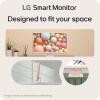 imageLG 27SR50FP Smart Monitor 27Inch FHD 1920x1080 IPS Display webOS 23 HDR 10 x2 Builtin Speakers AirPlay 2 Screen Share Bluetooth ThinQ App Remote Control PinkPink