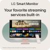 imageLG 27SR50FP Smart Monitor 27Inch FHD 1920x1080 IPS Display webOS 23 HDR 10 x2 Builtin Speakers AirPlay 2 Screen Share Bluetooth ThinQ App Remote Control PinkPink