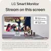imageLG 27SR50FP Smart Monitor 27Inch FHD 1920x1080 IPS Display webOS 23 HDR 10 x2 Builtin Speakers AirPlay 2 Screen Share Bluetooth ThinQ App Remote Control PinkGreen