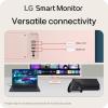 imageLG 27SR50FP Smart Monitor 27Inch FHD 1920x1080 IPS Display webOS 23 HDR 10 x2 Builtin Speakers AirPlay 2 Screen Share Bluetooth ThinQ App Remote Control PinkPink