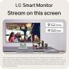 imageLG 27SR50FP Smart Monitor 27Inch FHD 1920x1080 IPS Display webOS 23 HDR 10 x2 Builtin Speakers AirPlay 2 Screen Share Bluetooth ThinQ App Remote Control PinkGreen