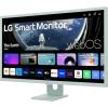 imageLG 27SR50FP Smart Monitor 27Inch FHD 1920x1080 IPS Display webOS 23 HDR 10 x2 Builtin Speakers AirPlay 2 Screen Share Bluetooth ThinQ App Remote Control PinkGreen