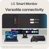 imageLG 27SR50FP Smart Monitor 27Inch FHD 1920x1080 IPS Display webOS 23 HDR 10 x2 Builtin Speakers AirPlay 2 Screen Share Bluetooth ThinQ App Remote Control PinkBlack