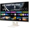 imageLG 27SR50FW Smart Monitor 27Inch FHD 1920x1080 IPS Display webOS 23 HDR 10 x2 Builtin Speakers AirPlay 2 Screen Share Bluetooth ThinQ App Remote Control WhiteRefresh rate  100 Hz