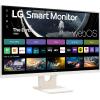 imageLG 27SR50FW Smart Monitor 27Inch FHD 1920x1080 IPS Display webOS 23 HDR 10 x2 Builtin Speakers AirPlay 2 Screen Share Bluetooth ThinQ App Remote Control WhiteRefresh rate  100 Hz