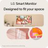 imageLG 27SR75UW 27 inch 4K UHD 3840x2160 IPS HDR10 USB TypeC 65W PD Smart Monitor webOS 23 AirPlay Screen Share Bluetooth ThinQ App Builtin Speaker HDMI White27SR75UW