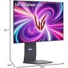 imageLG 32GS95UE 32inch Ultragear OLED Gaming Monitor UHD 240Hz 003ms DisplayHDR True Black 400 AMD FreeSync Premium Pro NVIDIA GSync HDMI 21 DisplayPort TiltHeightSwivel Stand Black