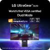 imageLG 32GS95UE 32inch Ultragear OLED Gaming Monitor UHD 240Hz 003ms DisplayHDR True Black 400 AMD FreeSync Premium Pro NVIDIA GSync HDMI 21 DisplayPort TiltHeightSwivel Stand Black